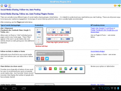 WordPress Plugins 2014 screenshot 1