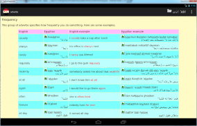 Egyptian Arabic Dictionary screenshot 12