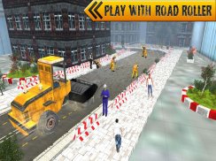 Straßenroller Bau: Stadt im Schwer Parken 3d screenshot 8