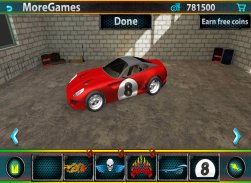 3D Car chỉnh Vườn Sim screenshot 0