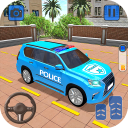 Police Jeep Spooky Stunt Parking 3D Icon