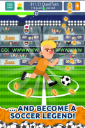 Legend Soccer Clicker - Seja uma Lenda do Futebol! screenshot 6