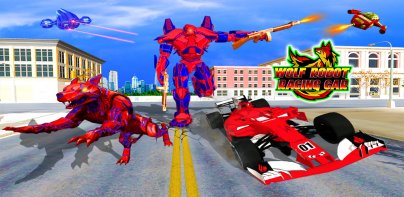 Wolf Robot Car Transform Game