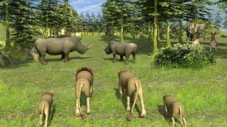 Forest Wild Life Simulator 3D screenshot 2