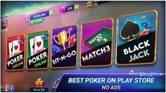 Poker Offline & Online screenshot 1