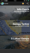 Info Gempa Bumi Terkini dan Cuaca screenshot 1