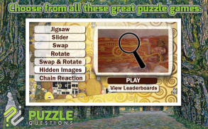 Free Gustav Klimt Puzzles screenshot 0