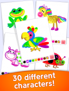 Infantil desenhos para colorir Jogos para crianças screenshot 13