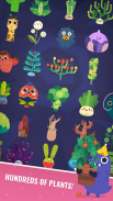 口袋植物 - 无敌可爱的花园放置合成游戏 screenshot 2