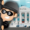 Bank robbery : Thief Escape Icon