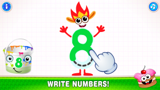 Learning numbers for kids!😻 123 Counting Games!👍 screenshot 1