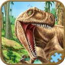 Dinosaurier Puzzle Spiele Icon