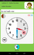 Die Uhr & Uhrzeit lernen screenshot 1