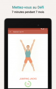 Seven – 7 minutes d'exercices rapides à la maison screenshot 9