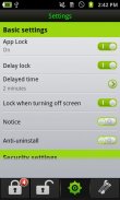 Fast App lock screenshot 4