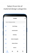 CodeX - Android Material UI Templates screenshot 0