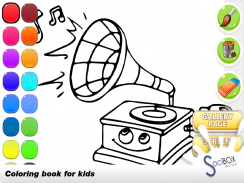 Music Box livro para colorir screenshot 3