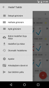 Hedef ve Alışkanlıklar Listesi screenshot 6