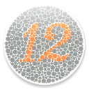 Color Blindness Test Icon