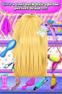 Colorful Braids Hairstyle Game screenshot 7