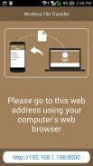 Wireless File Transfer screenshot 2