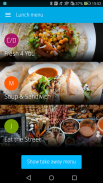 TE Lunch menu screenshot 2