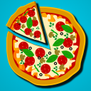 Pizza Chef Pizza maker cooking and baking Icon