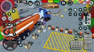 Cargo Truck parking Games screenshot 6