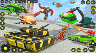 Army Tank Robot Car Games: screenshot 6