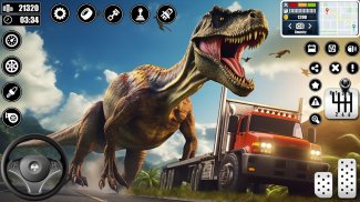 Dino Transporter Truck Games screenshot 6