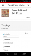 Crust Pizza Kitchen screenshot 3