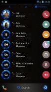 Shading Blue Dialer Theme screenshot 0