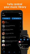 NavMusic - Wear OS Offline Music Player & Media screenshot 1