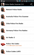 Полиция Radio Live Scanner screenshot 8