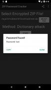 ZIP Password Cracker screenshot 1