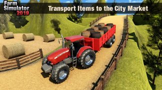 Traktor Pertanian Simulator Petani Sim 2019 screenshot 6