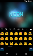 Emoji Keyboard-Neon screenshot 2