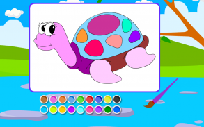 Coloring Game-Happy Turtles screenshot 3