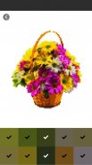 Flower Bouquet Pixel By Number screenshot 3