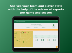 篮球数据助手-记录并分享你的篮球统计数据。 分析你的篮球比赛 screenshot 2