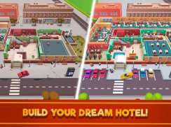 호텔 엠파이어 타이쿤 - 방치;게임;경영자;시뮬레이터 screenshot 1