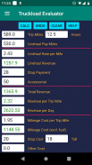 Trucking:Load Rate, Cost, Fuel screenshot 4