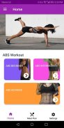 Abs and Butts Workout: Burn Belly Fat screenshot 1