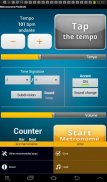 Metrónomo y horquilla screenshot 6