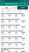 Calories Food Calculator screenshot 1