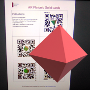 AR Platonic Solids screenshot 2