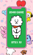 BTS 2048 BT21 Game screenshot 5