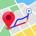 GPS, mapas, navegación por voz Icon