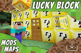 1.8 Lucky Block Emerald v1.9! New Lucky Items! - Minecraft Mods