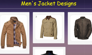 Men's Jacket Designs screenshot 0